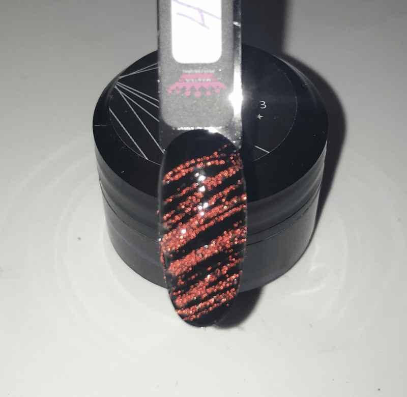 

Светоотражающая паутинка Disko spider gel 04