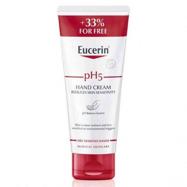 

Крем для рук Eucerin 66878 сухая, чувствительная кожа pH5 Hand Cream 100 мл