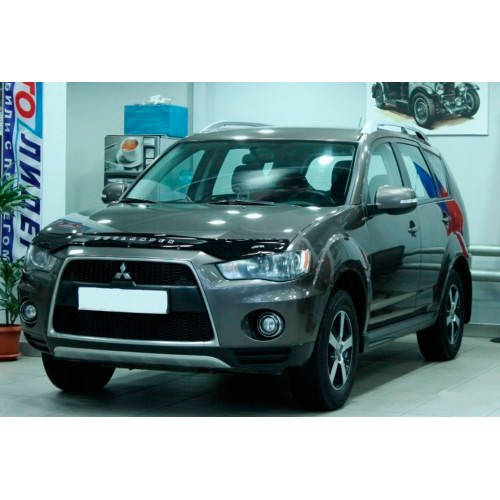 

Дефлектор капота, мухобойка Mitsubishi Outlander 2009-2012 VIP Tuning