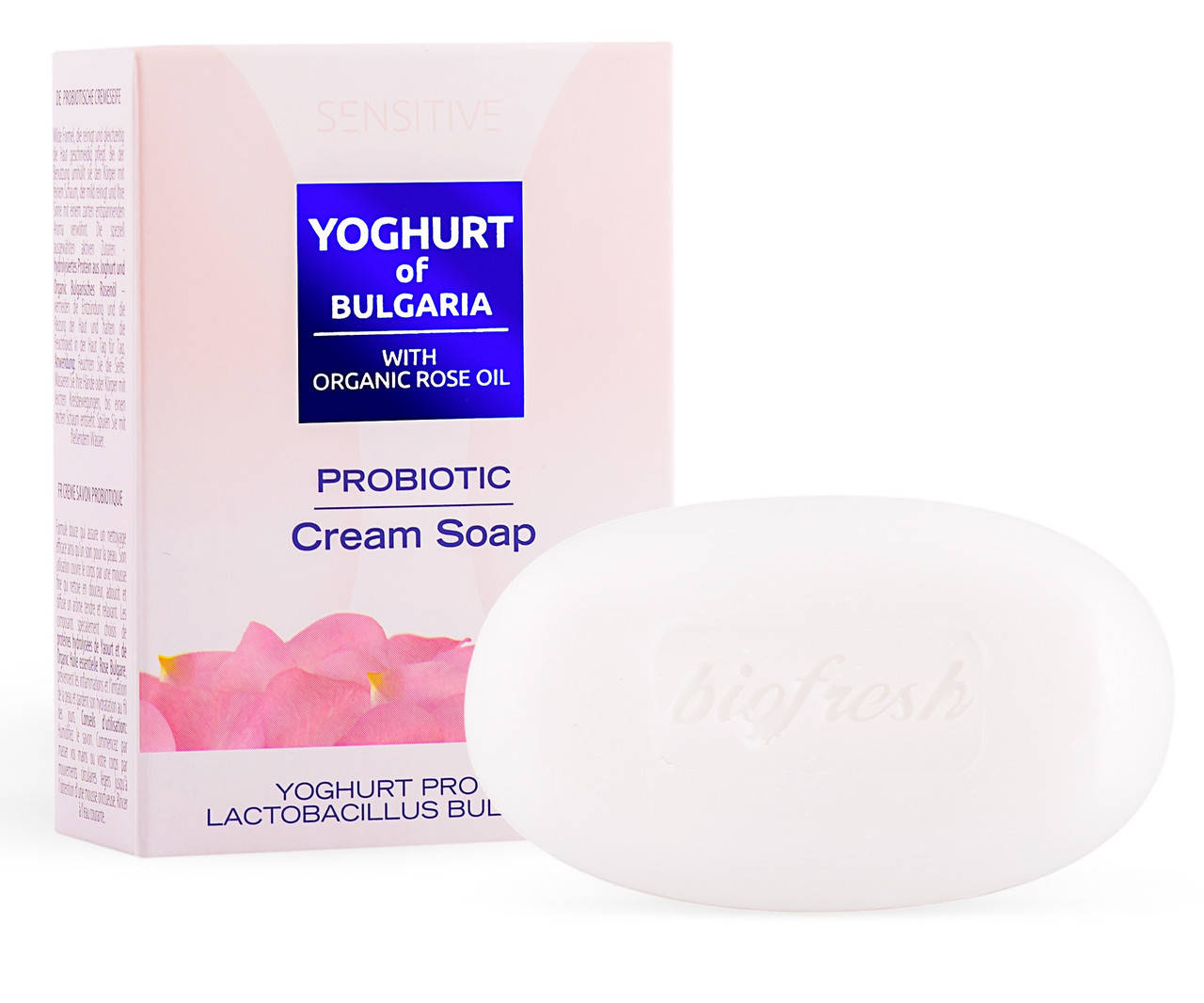 

Пробиотическое крем-мыло Yoghurt&Organic Rose Oil Биофреш 100 гр.