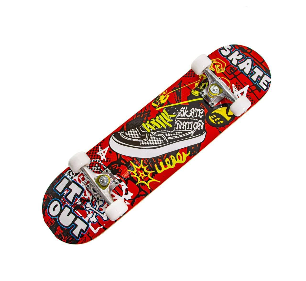 

Скейтборд деревянный "Skate It Out", Разные цвета