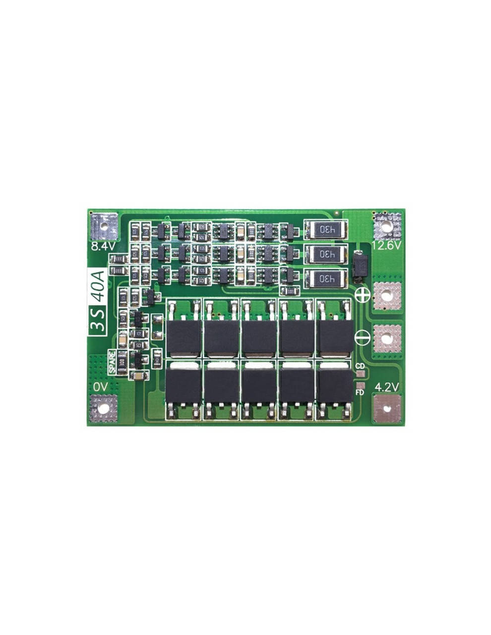 

Контроллер 12.6v BMS 3S 40A с балансировкой