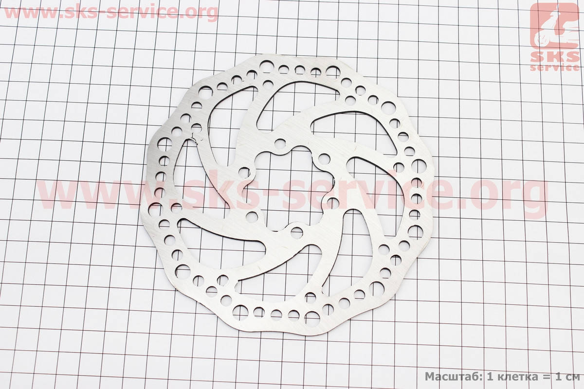 

Тормозной диск 140мм, под 6 болтов, тип 2