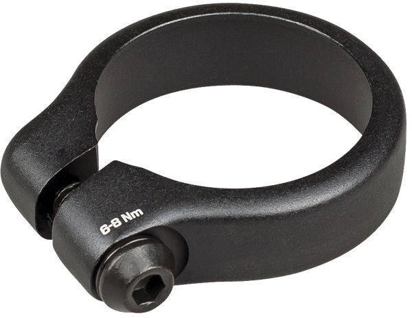 

Хомут підсідельного штиря Bontrager Basic болтовий 36.4 мм