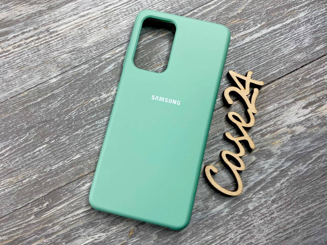 

Чехол Soft touch для Samsung A52 (на самсунг а52) бирюзовый