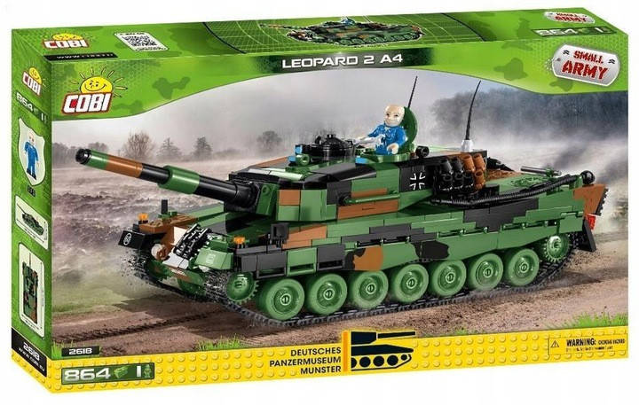 

Конструктор COBI немецкий MBT Leopard 2A4