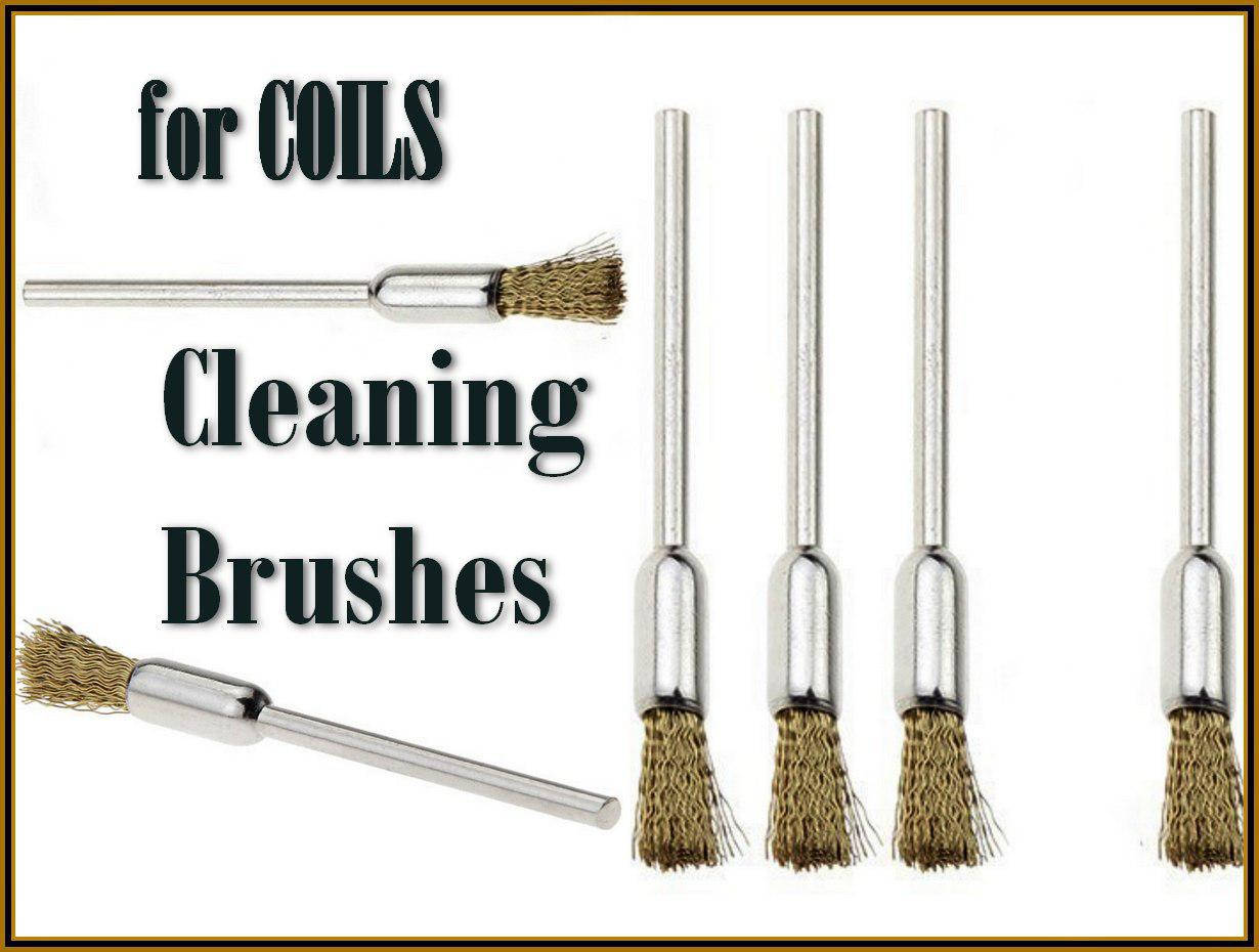 

Металлическая щеточка для удаления нагара со спиралей