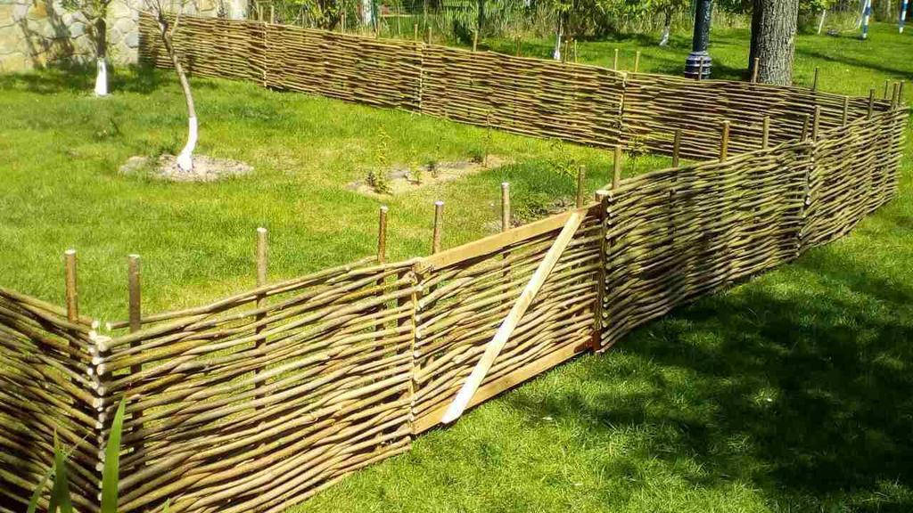 

Декоративный заборчик в Украине от производителя тын №1, Коричневый