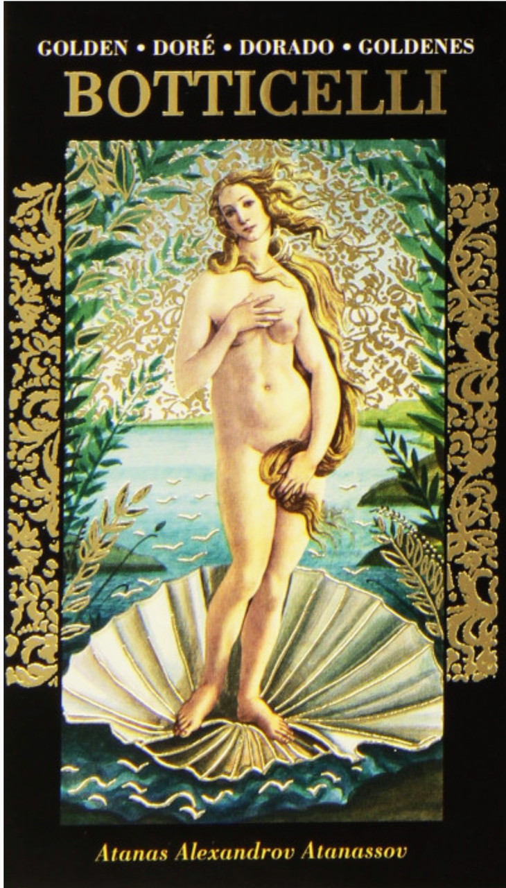 

Карты Золотое Таро Боттичелли (Golden Botticelli tarot) без золочения.