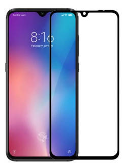 

5D Стекло Xiaomi Mi A3 полный клей ( Сяоми Ми А3 ), Черный
