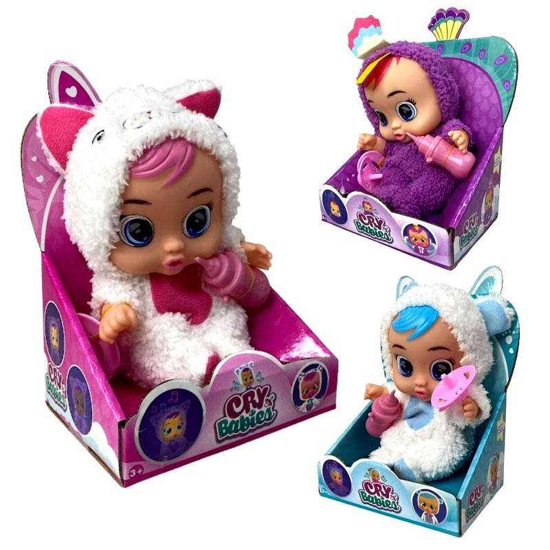 

Пупс "Cry baby" 3365-36, звук, аксессуары, 3 вида