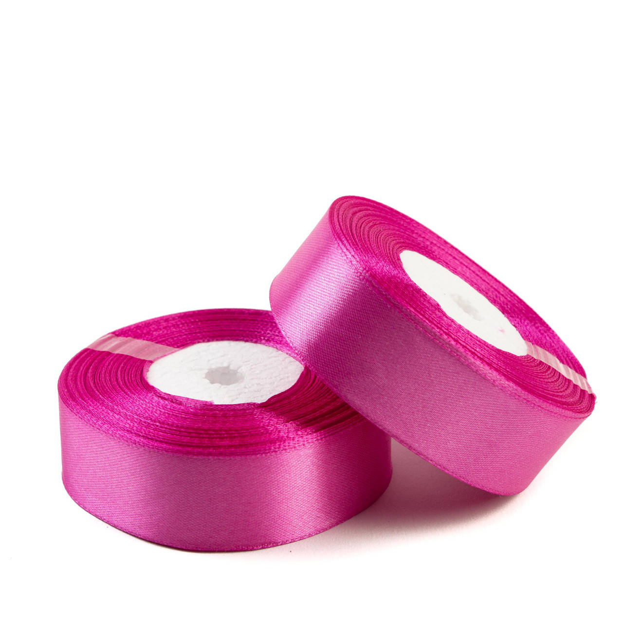 

Лента атласная 2,5 см (23 м) фукусия