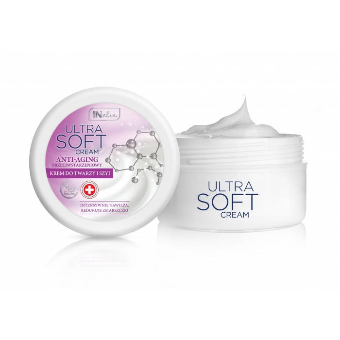 

Крем ULTRA SOFT АНТИВІКОВИЙ INelia, 200мл