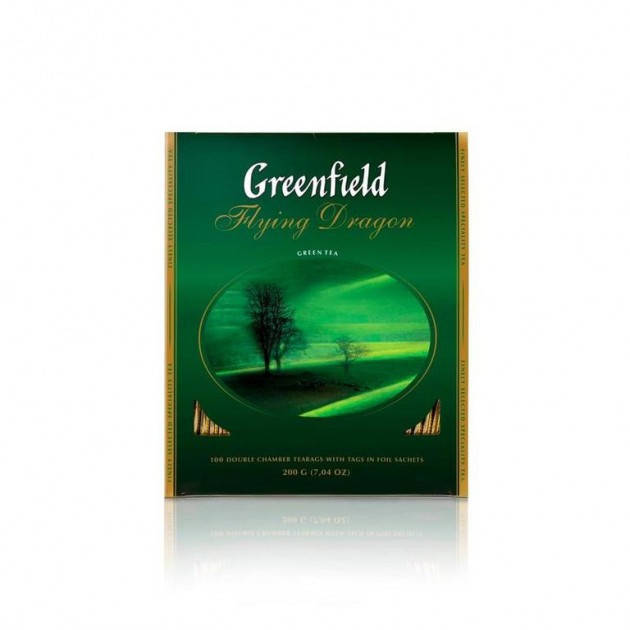 

Зеленый Чай GREENFIELD Flying Dragon 25 пак/уп