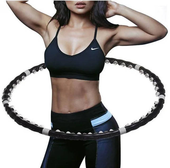 

Массажный обруч халахуп Massaging Hoop Exerciser с магнитами
