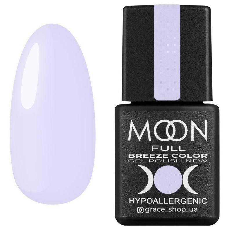 

Гель-лак Moon Full Breeze Color №411 молочно-сиреневый, 8мл