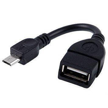 

Кабель micro USB - USB OTG, Черный