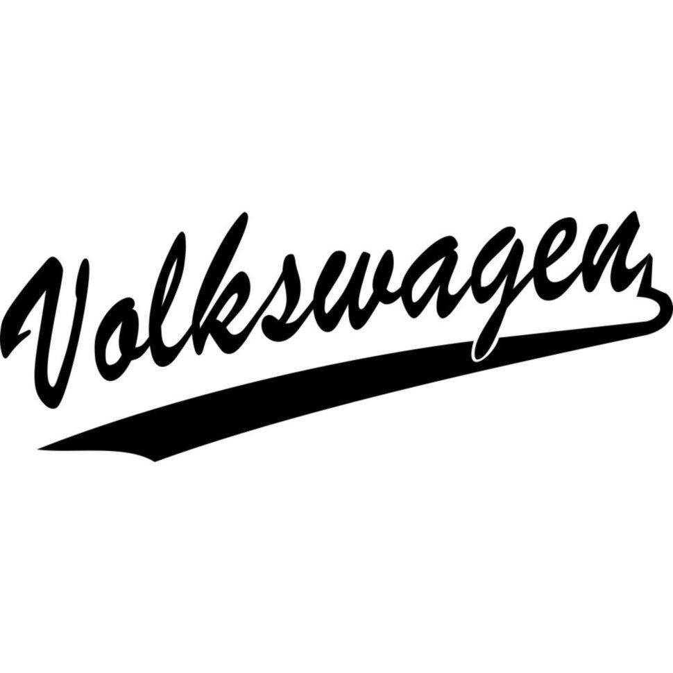 

Виниловая наклейка на автомобиль - Volkswagen