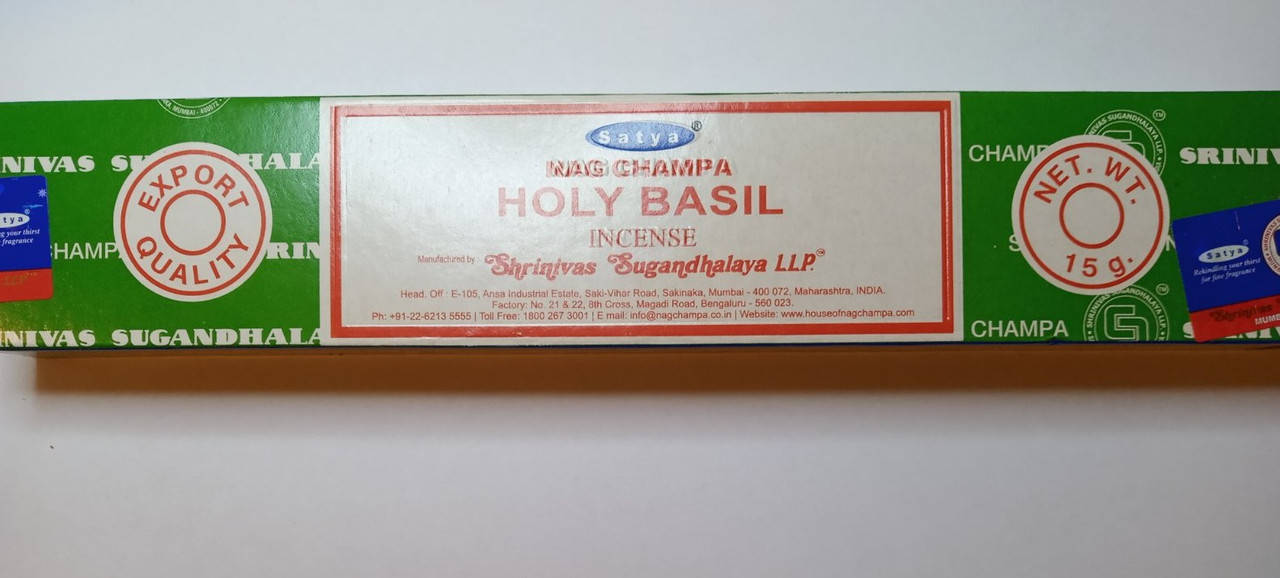 

HOLY BASIL 15GM. SATYA АРОМАПАЛОЧКИ БАЗИЛИК 15 ГРМ. САТЬЯ