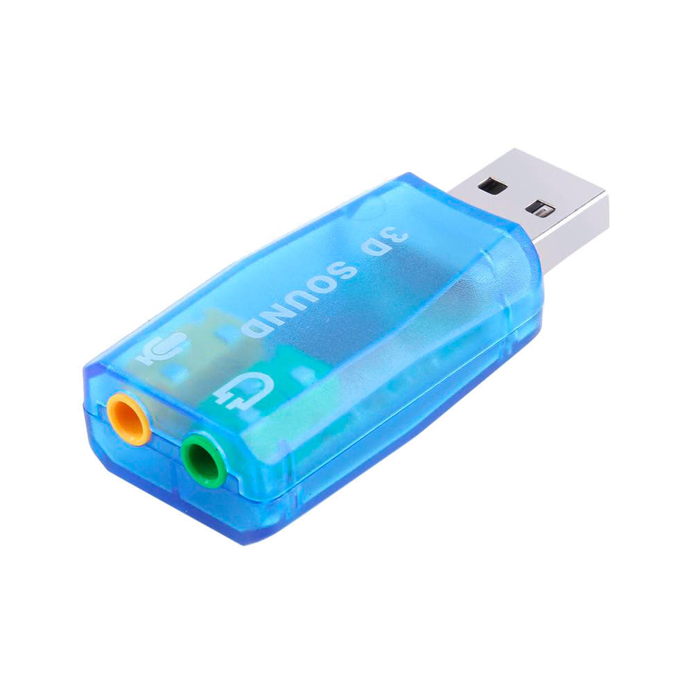 

USB Звуковая карта, 5.1 3D sound