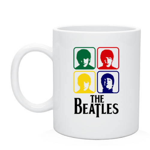 

Кружка The Beatles 02,25, Серый