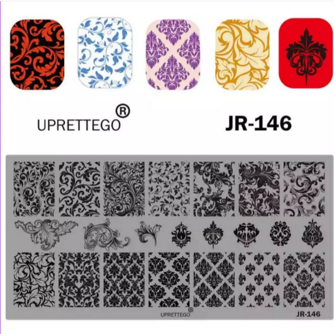 

Пластина для стемпинга JR 146