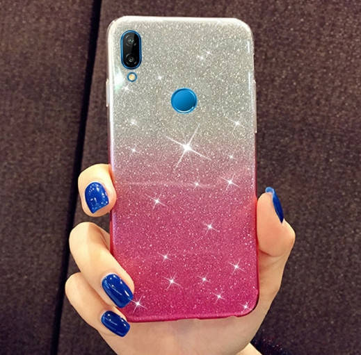 

Силиконовый чехол градиент блеск для Xiaomi Redmi Note 7, Разные цвета