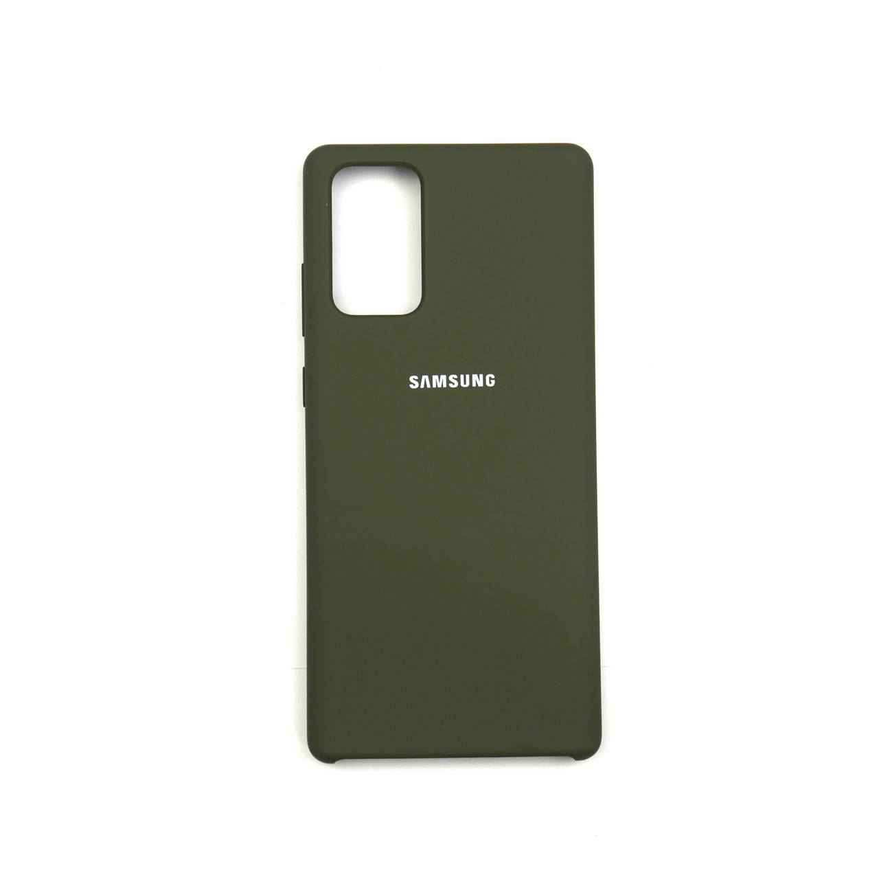 

Чехол Jelly Silicone Case Samsung Note 20 Deep Olive (41), Оливковый