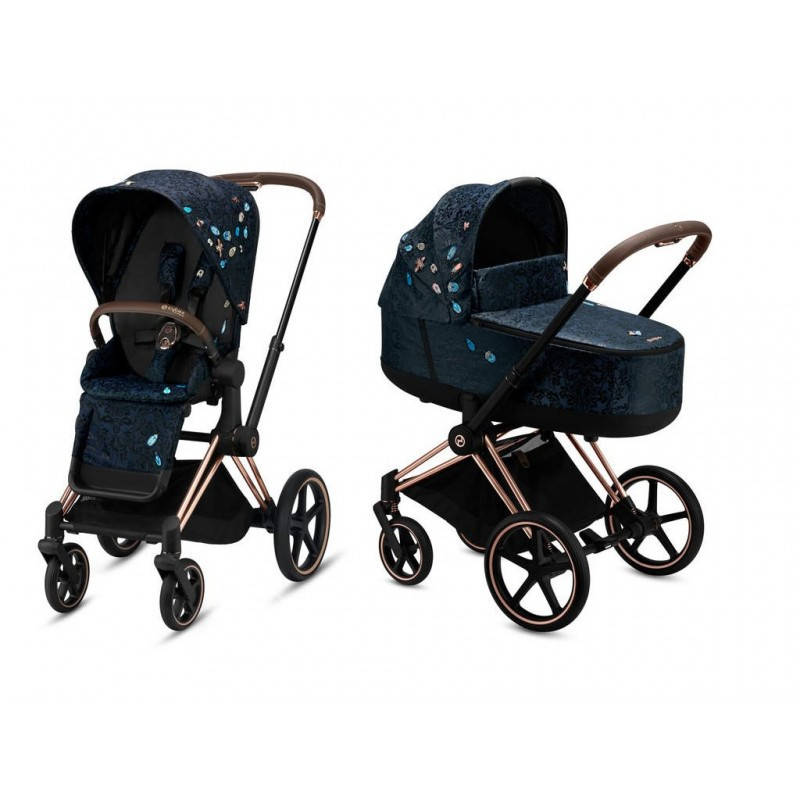 

Коляска Cybex Priam 2 в 1 Jewels of Nature шасси rose gold