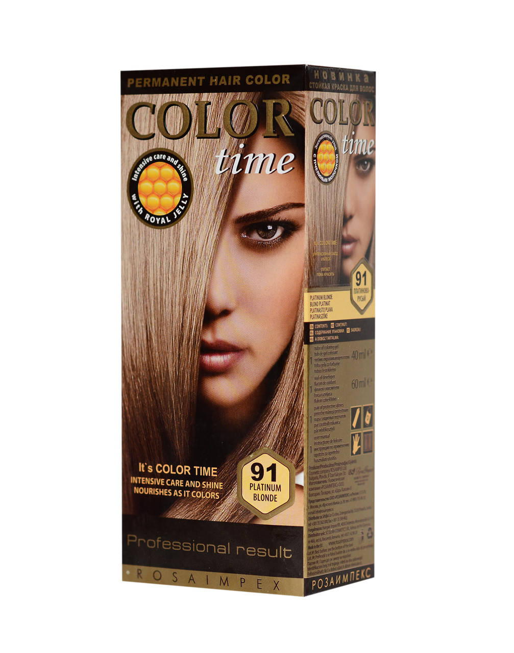 

Color Time №91 Платиново русый