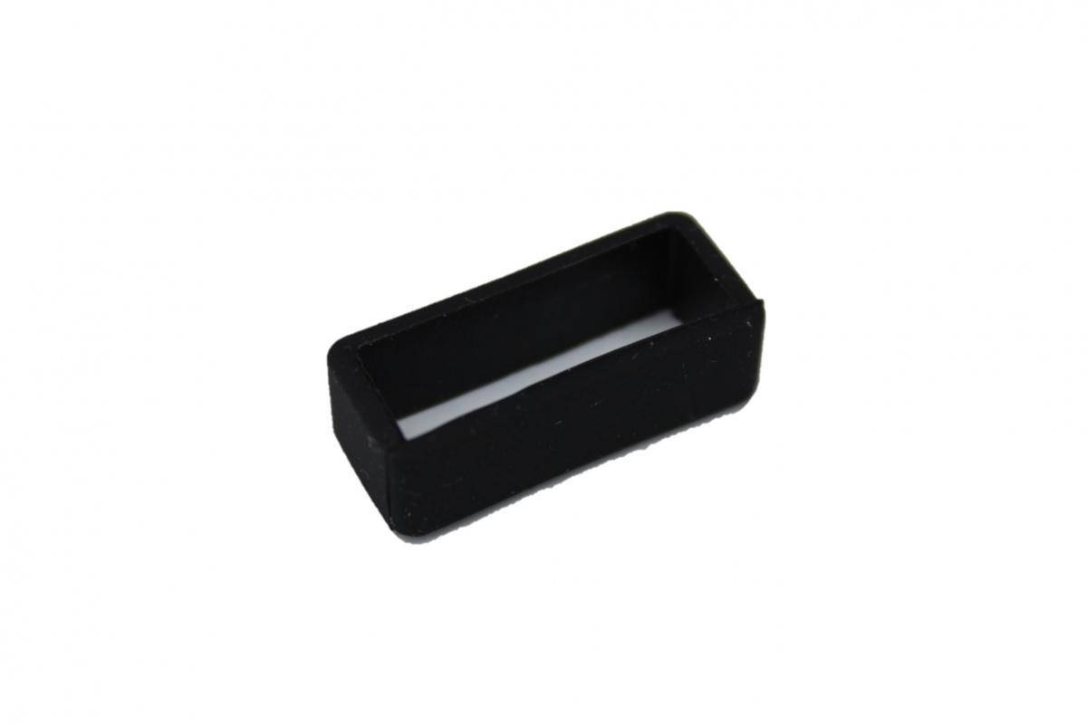 

Тренчик к силиконовому ремешку 24mm (Black) (007630), Черный
