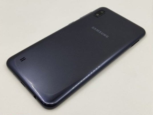

Задняя крышка Samsung A105F Galaxy A10 черная оригинал + стекло камеры, Черный