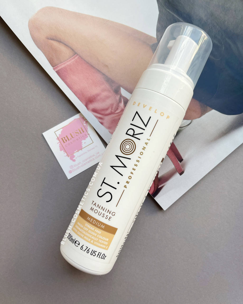 

Автобронзат-мусс (автозагар) St.Moriz Pro Medium, 200 мл
