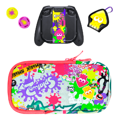 

Чехол Твердый Nintendo Switch Splatoon 2 Deluxe Splat Pack Rainbow