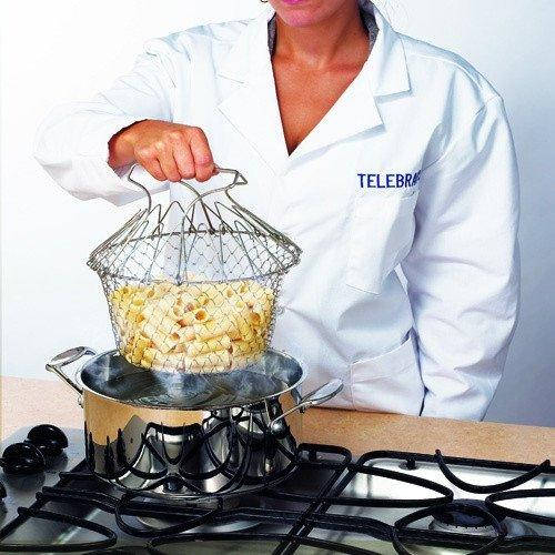 

Складная решетка - дуршлаг Magic Kitchen Chef Basket