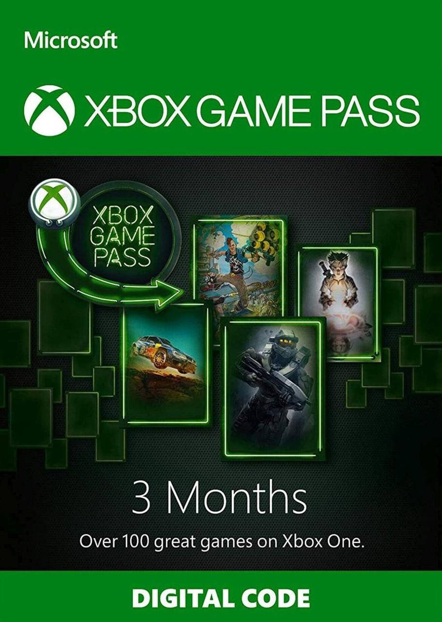 

Карта оплаты Xbox Game Pass - 3 месяца для XboxOne/Series