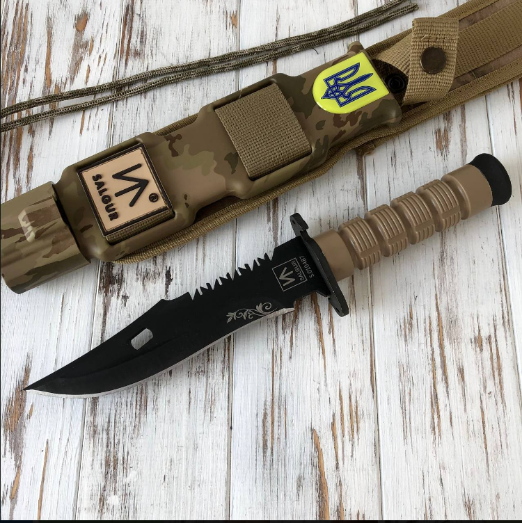 

Тактичний бойовий ніж Salgur