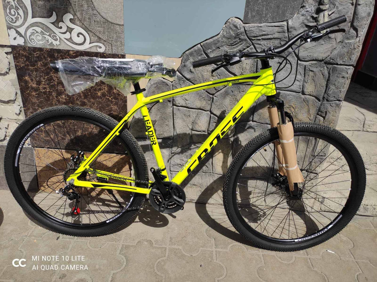 

Велосипед алюминиевый CrossBike Leader 29" 2021 синий