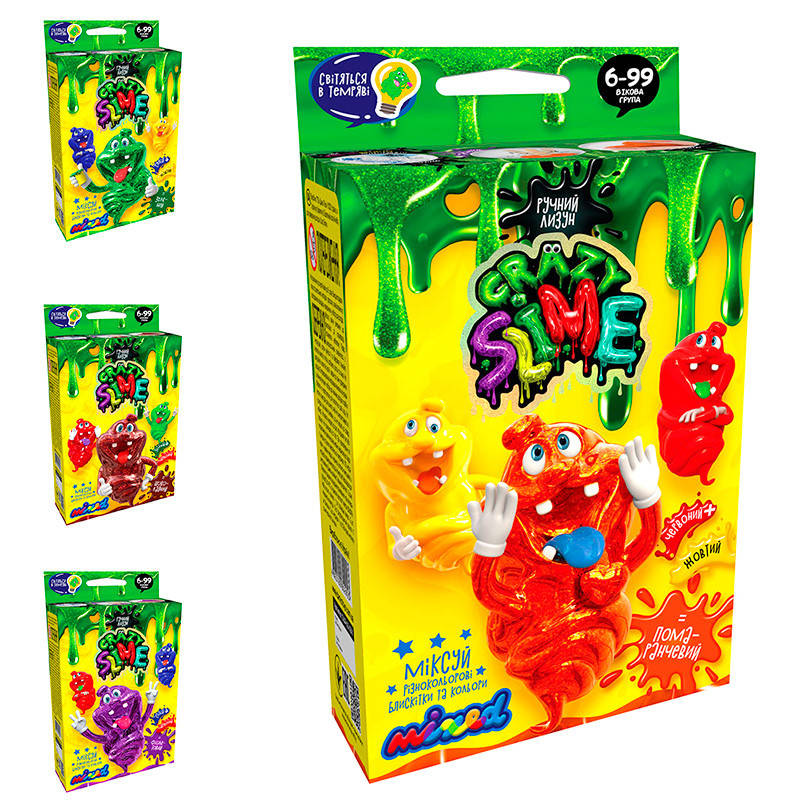 

Безопасный набор для проведения опытов "Crazy Slime" мини укр (16)
