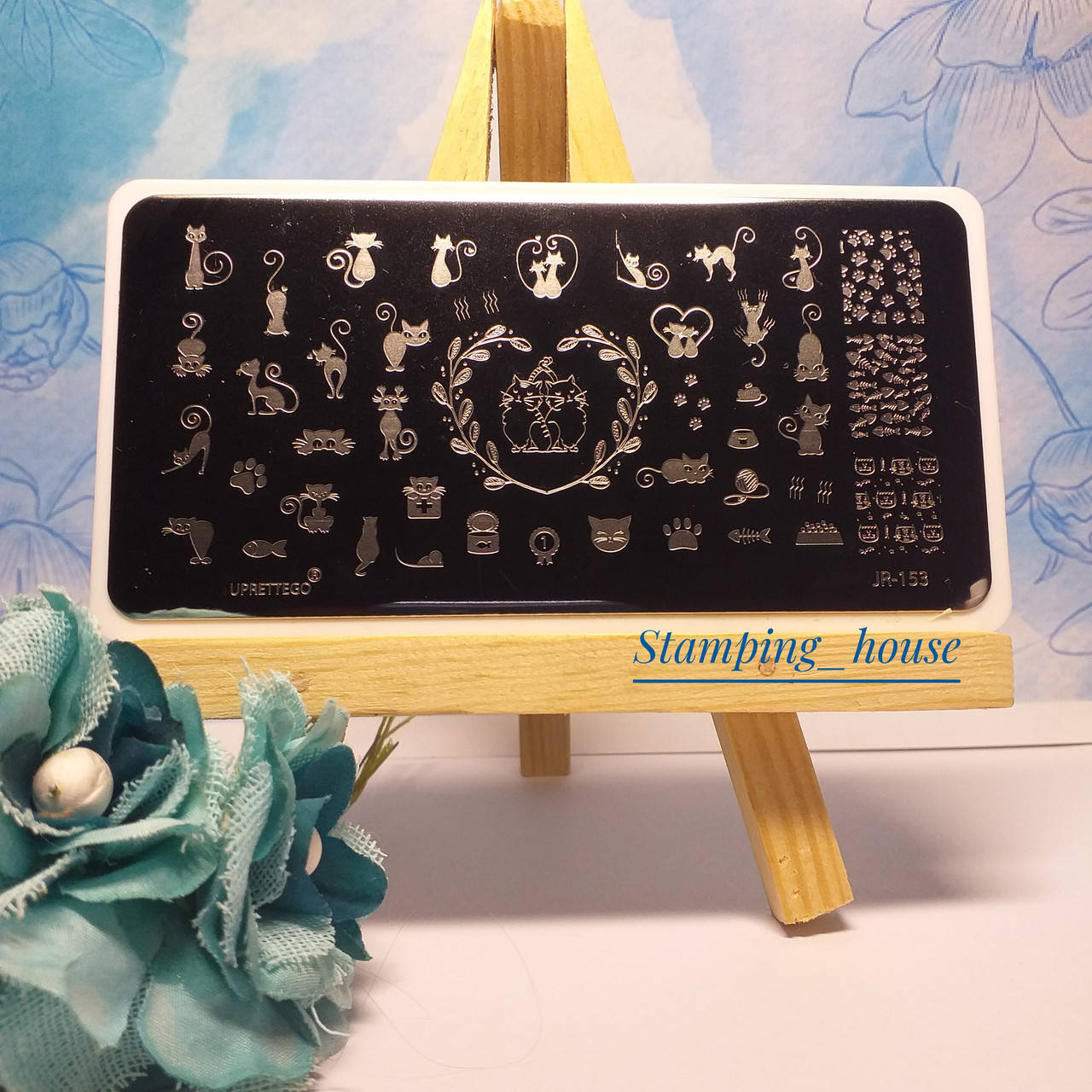 

Пластина для стемпинга JR-153