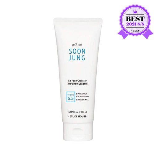 

Пенка для умывания чувствительной кожи лица Soon Jung 5.5 Foam Cleanser 100 ml
