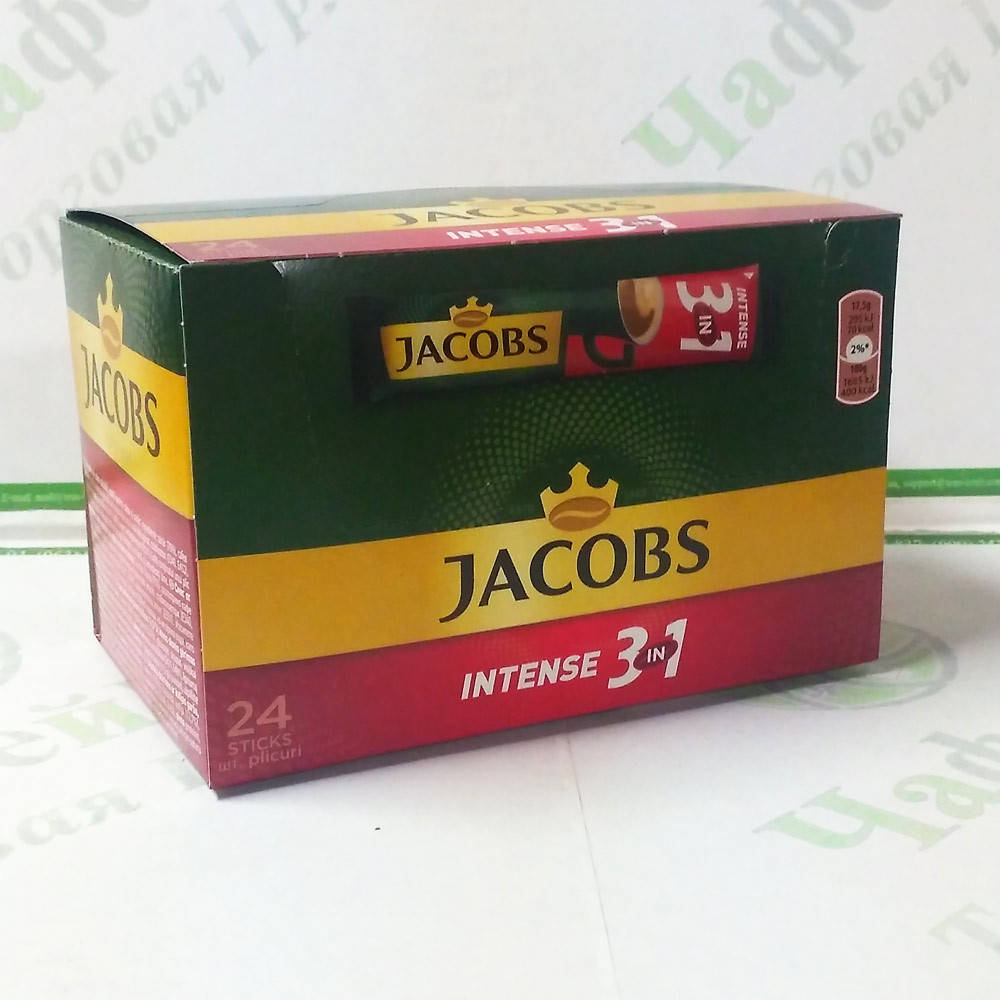 

Кофе Якобс 3 в 1 "Intense" 24*17,5г