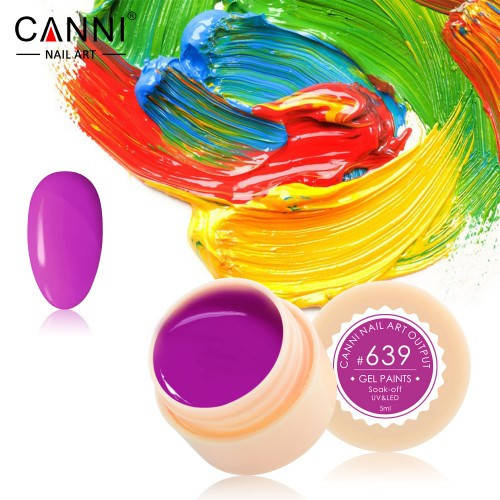 

Цветная гель-краска CANNI 639 (маджента), 5 мл