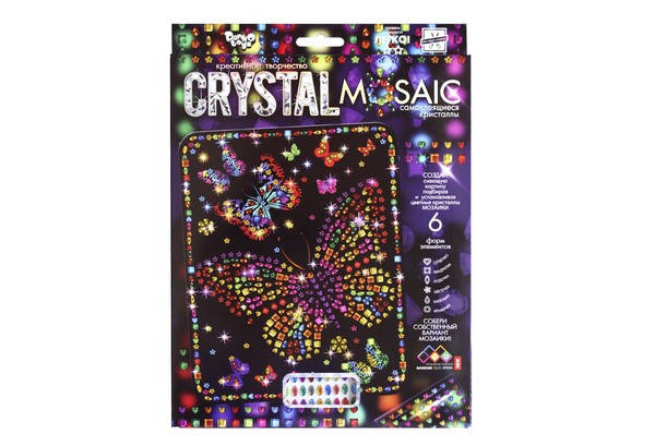 

Набір Мозаїка з кристалів Crystal Mosaic 08 Метелики Danko Toys