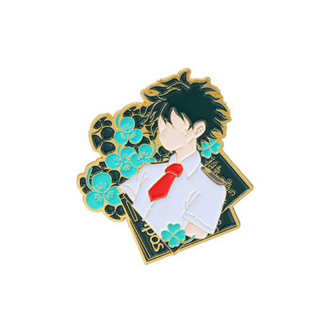 

"Изуку Мидория (Моя геройская академия / My Hero Academia)" значок (пин) металлический