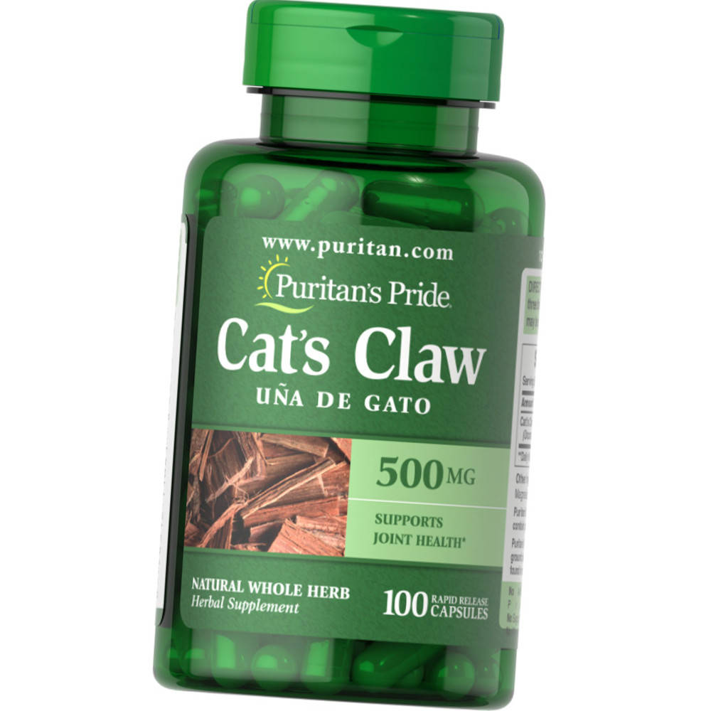 

Кошачий коготь Puritan's Pride Cats Claw 500 mg 100 капс