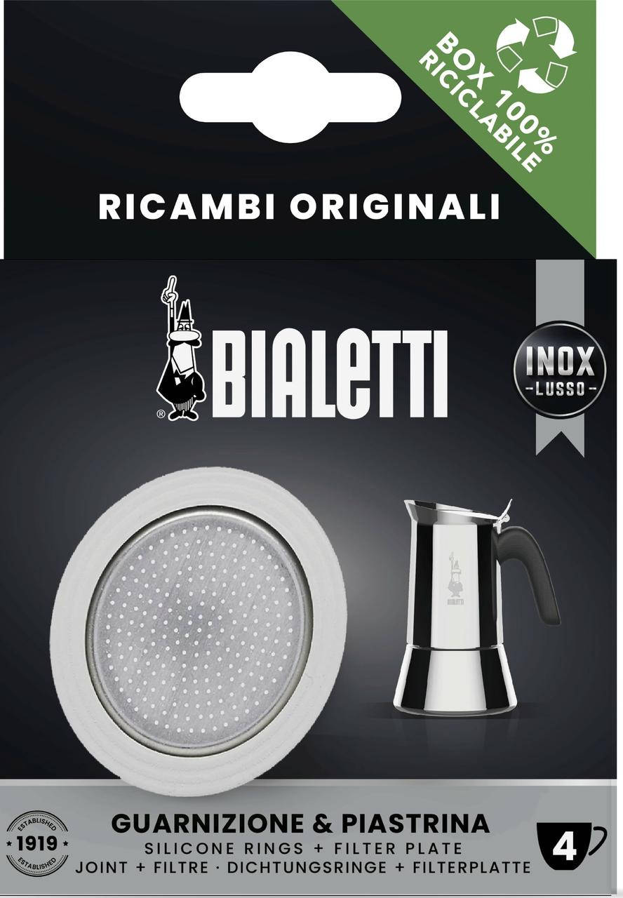 

Запчасти для гейзерной кофеварки Bialetti из нержавеющей стали на 4 порции