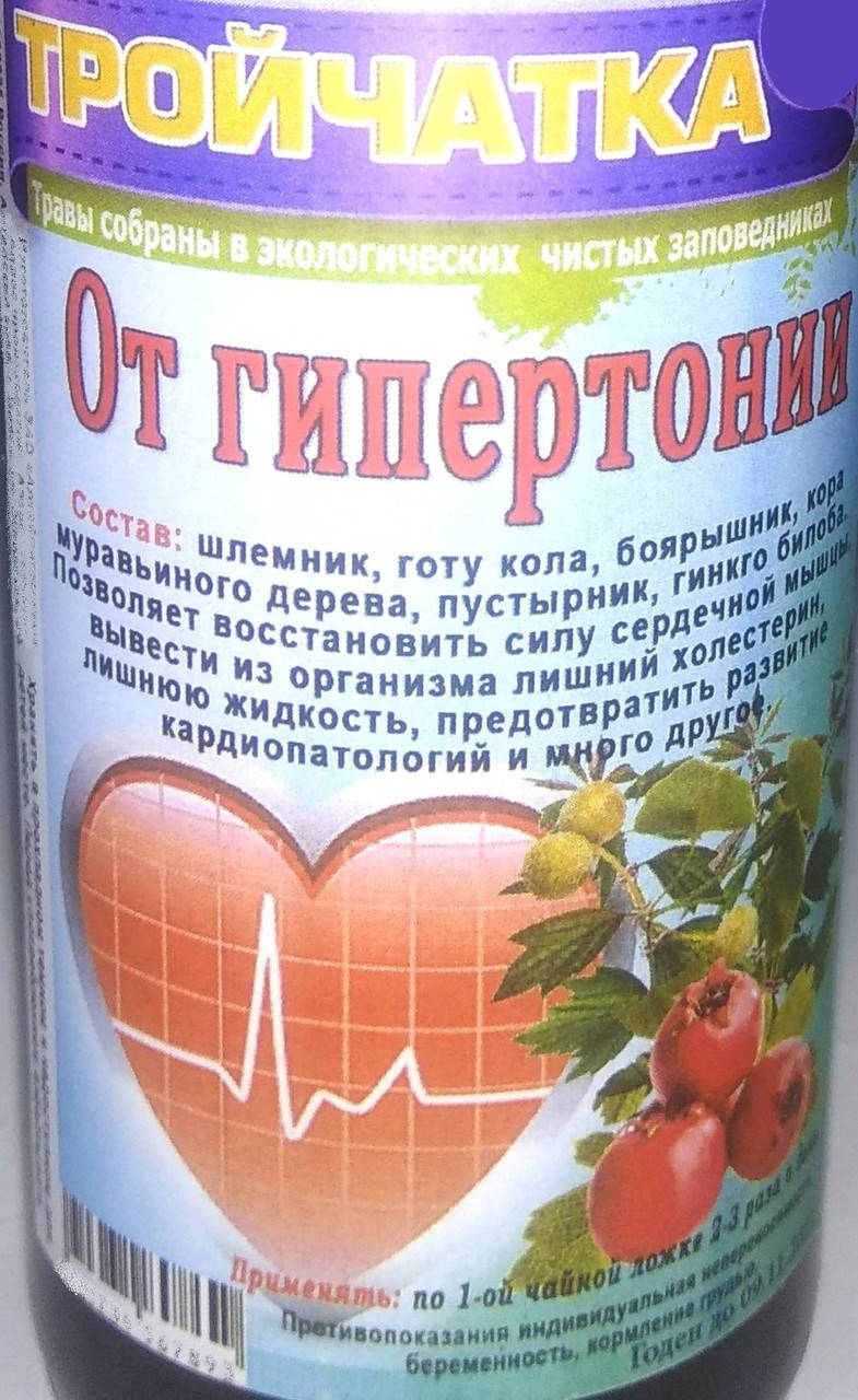 

Тройчатка от гипертонии, 250 мл
