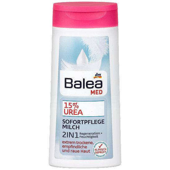 

Balea MED Bodylotion 2in1 Sofortpflegemilch 15% Urea молочко для очень сухой кожи с 15% мочевины 250 мл