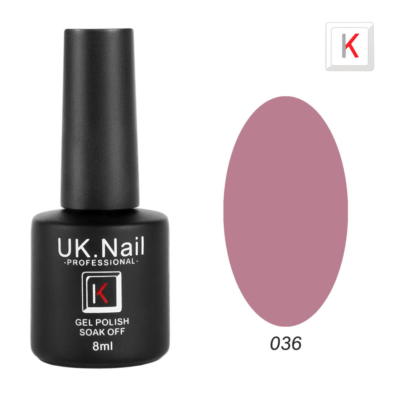 

Гель-лаки UK.Nail 8 мл, №36